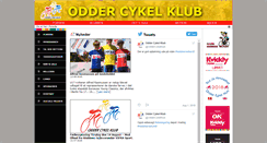 Desktop Screenshot of oddercykelklub.dk